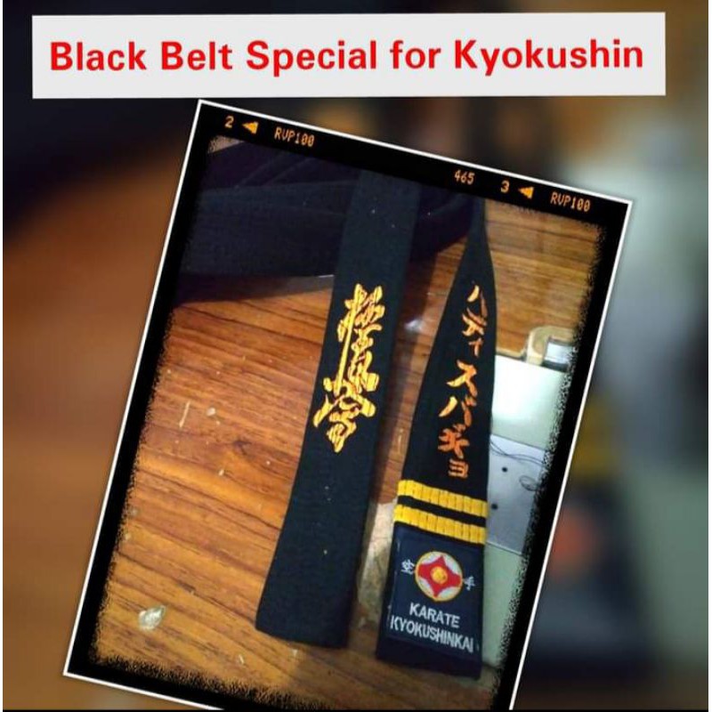 sabuk hitam karate kyokushin