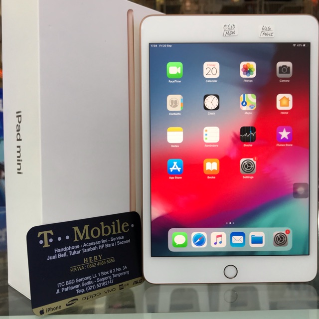 APPLE IPAD MINI 5 7.9” inch 2019 Wi-Fi Only 64GB Model A2133, Second Like New, Fullset Original