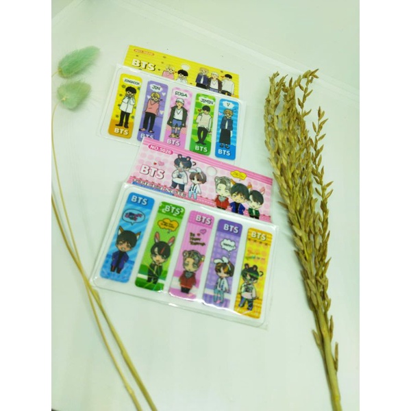 Jual Sticky Notes / Stick Note / Pembatas Buku Karakter Bahan Plastik
