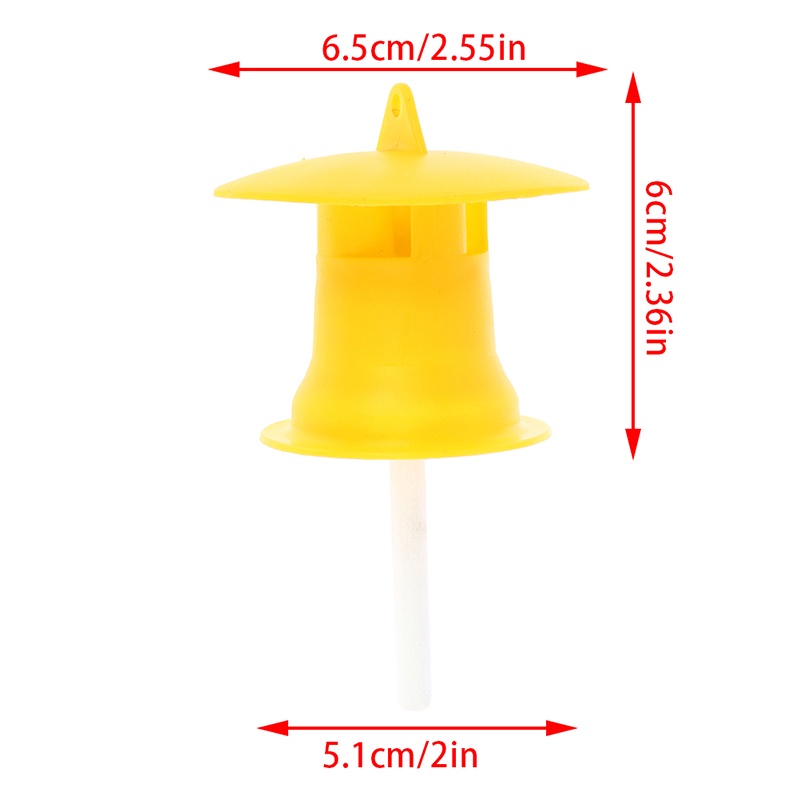 【Theredsunrisesiwy.id】5PCS Fruit Fly Trap Killer Drosophila Trap Fly Catcher Pest Insect Control