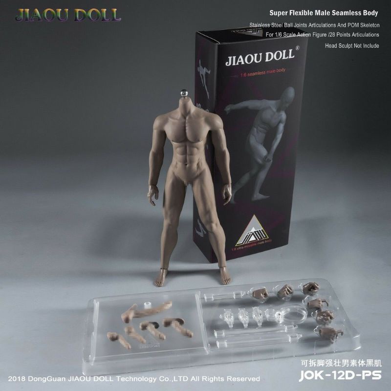 action Figure PVC 1/6 jiaou doll Jiaoudoll male man boy cowo body