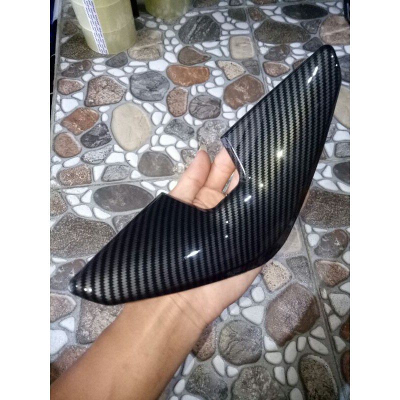 cover tutup stang karbon nmax old karbon asli kevlar zoro