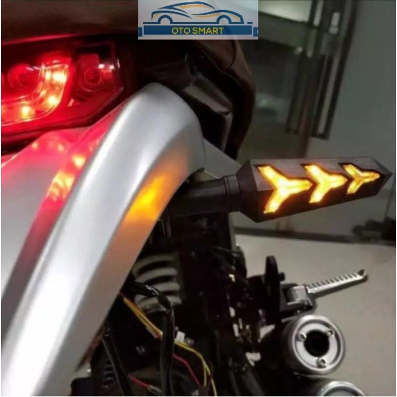 Lampu LED Sen Runing Motor Runing LED Riting Reteng CBR VARIO BEAT PCX MIO AEROX NMAX