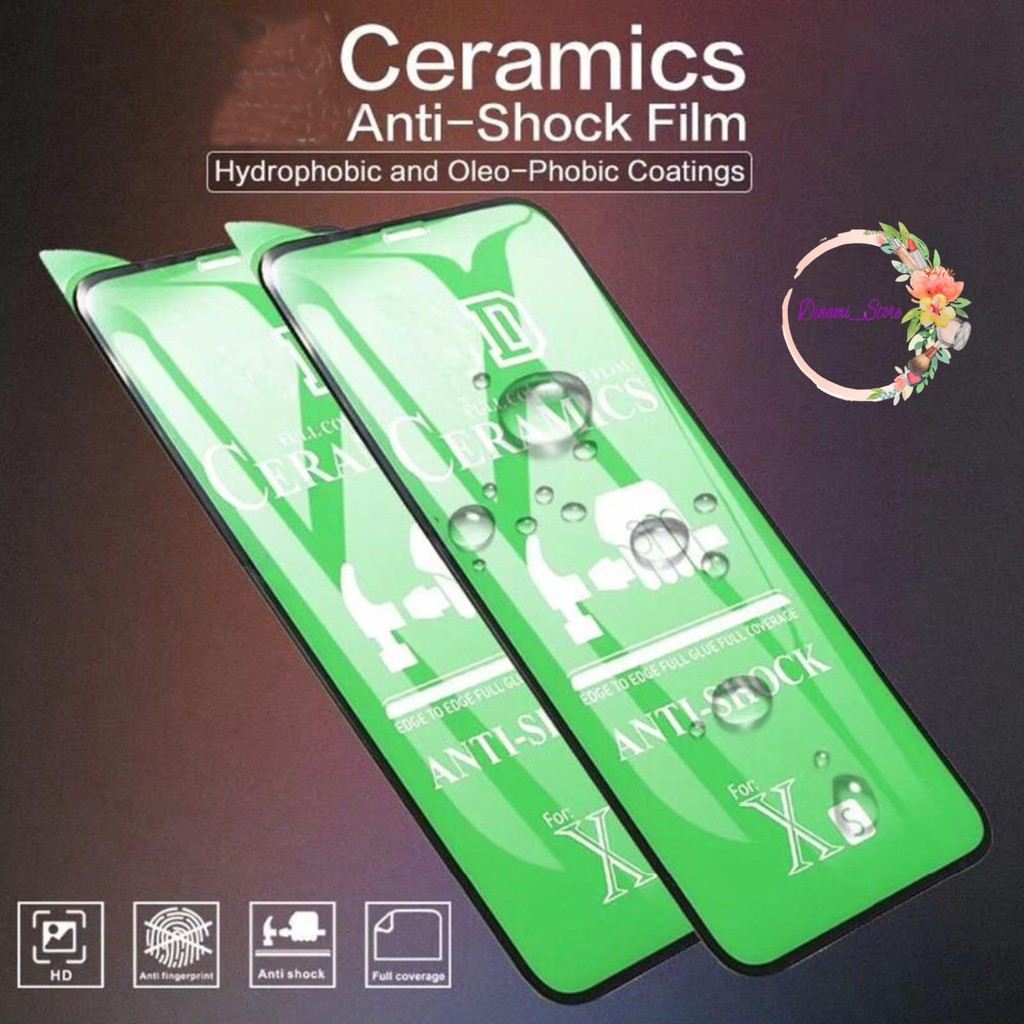 TEMPERED GLASS CERAMIC ANTISHOCK SAMSUNG M10 M10S M20 M30 M30S J2 J5 J7 PRIME  PRO J4+ J6+  J6 2018 J8 A6+ A8+ JB1778