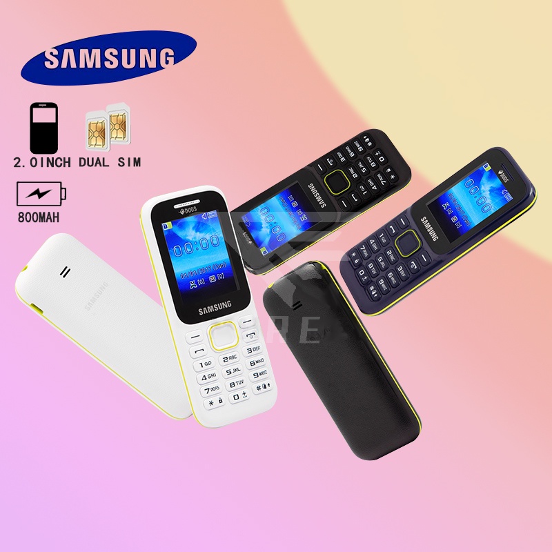 TRE HP Samsung B310 murah dual-SIM ponsel Samsung tombol besar