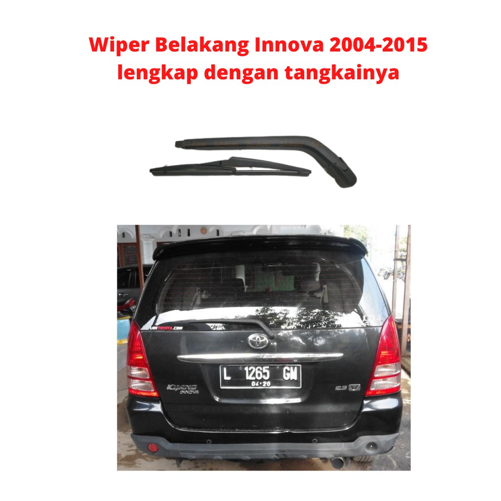 Wiper Arm Belakang Mobil Inovva 2004-2015 Lengkap Dengan Tangkainya