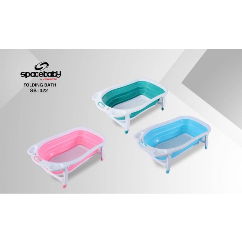 Spacebaby SB-322 Folding Bath || Bak Mandi Lipat