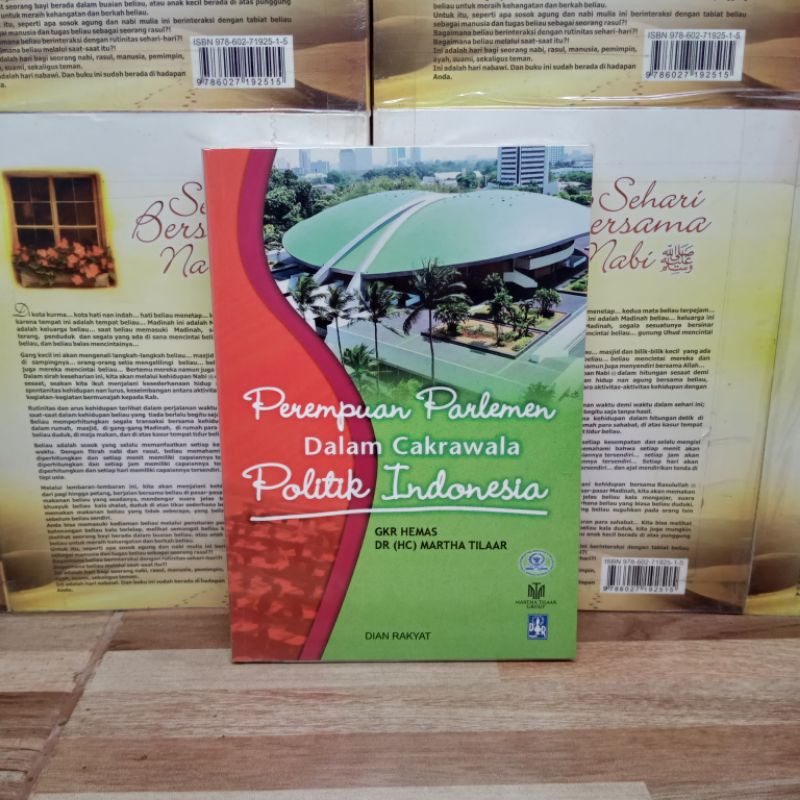 

BUKU ORIGINAL - PEREMPUAN PARLEMEN DALAM CAKRAWALA POLITIK INDONESIA