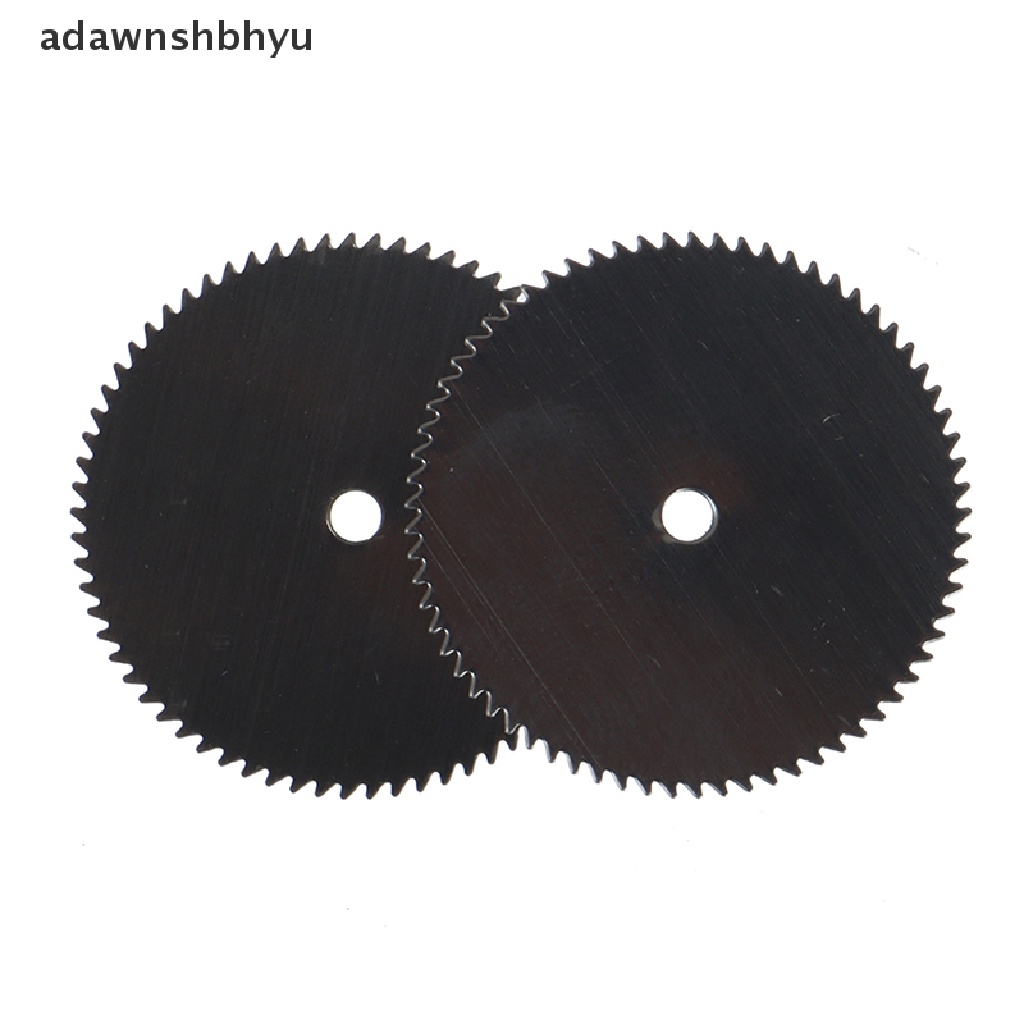 Adawnshbhyu 20Pcs Mata Gergaji Mini Circular Saw HSS Piringan Pemotong Kayu Untuk Alat Listrik Putar