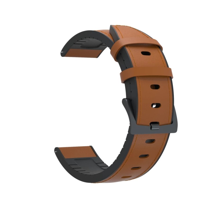 STRAP TALI JAM TANGAN - STRAP STYLE LEATHER RUBBER - FOR GARMIN VIVOACTIVE 3 VIVOMOVE WATCH