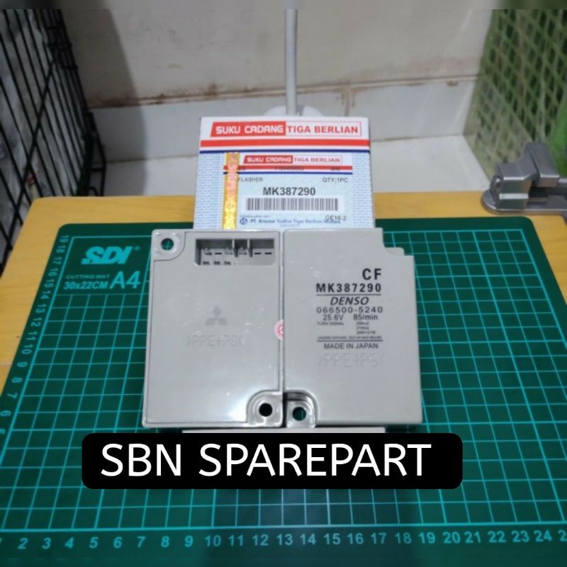 flasher relay sen canter soket 6