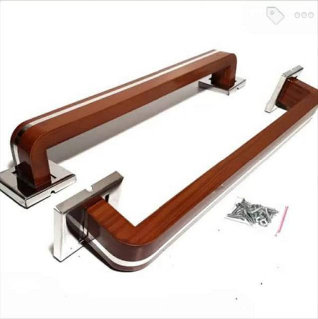 PEGANGAN PINTU RUMAH STAINLESS / HANDLE GAGANG PINTU RUMAH 35CM