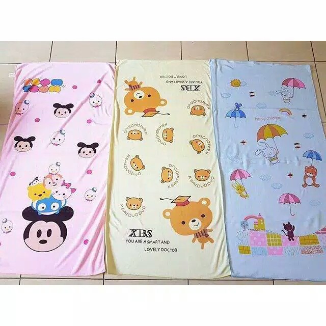 HANDUK BAYI 100X50 / 120X60 LEMBUT NYAMAN DIPAKAI-5