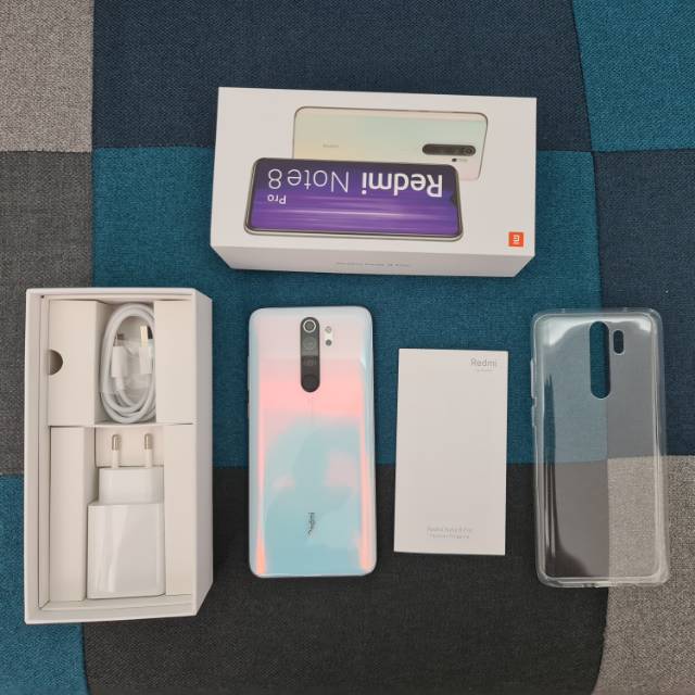 Xiaomi Redmi Note 8 Pro, 6GB | 128GB, Bekas, Lengkap Full Set, Resmi, Super Mulus