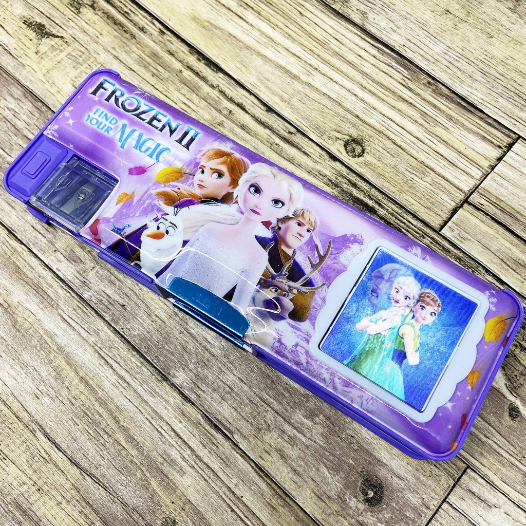 KOTAK PENSIL BTS BT21 KALKULATOR + SERUTAN MAGNET / KOTAK PENSIL KALKULATOR / TEMPAT PENSI KARKULATOR-KP KALKU- FROZEN