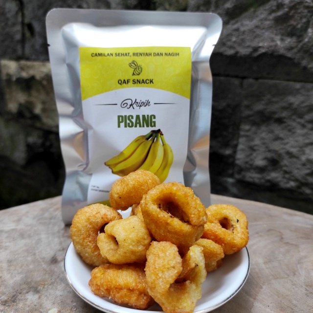 

[Qaf Snack] Kripik Pisang Vacuum / Kripik Pisang Chip Isi 50 Gram