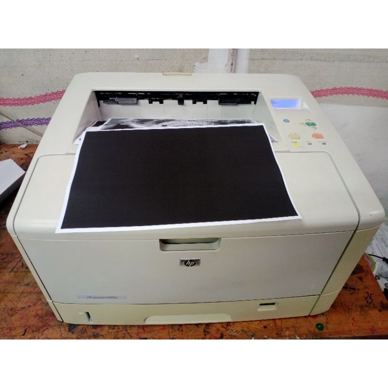 printer hp LaserJet 5200n print A3 monochrome toner 16A print network