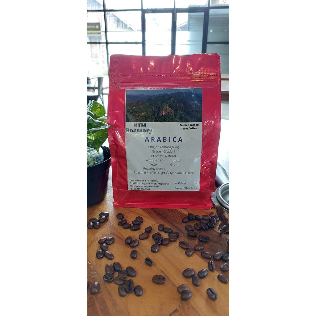 

Kopi Arabica Temanggung Grade 1 Natural 500 Gram