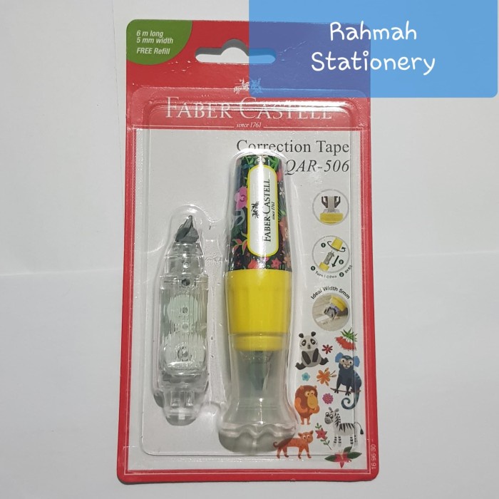 

Hemat Faber-Castell Correction Tape Qar 506 Fancy Yellow Hot Sale