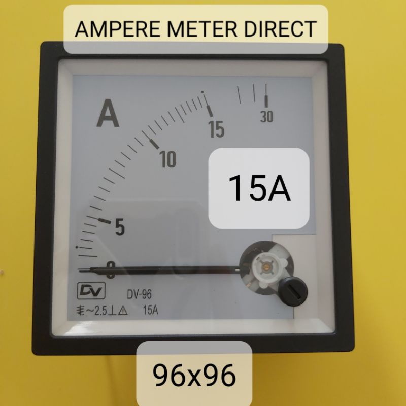 Ampere Meter 15A DIRECT / Ampere Meter Non CT