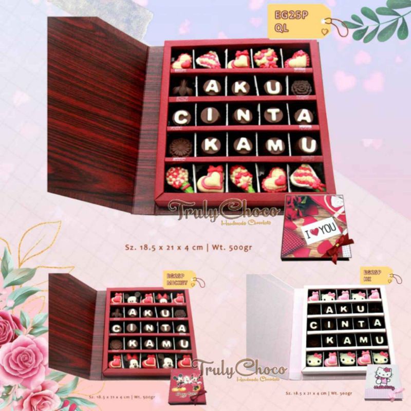 

hadiah love edition 2021 coklat trulychoco EG25p