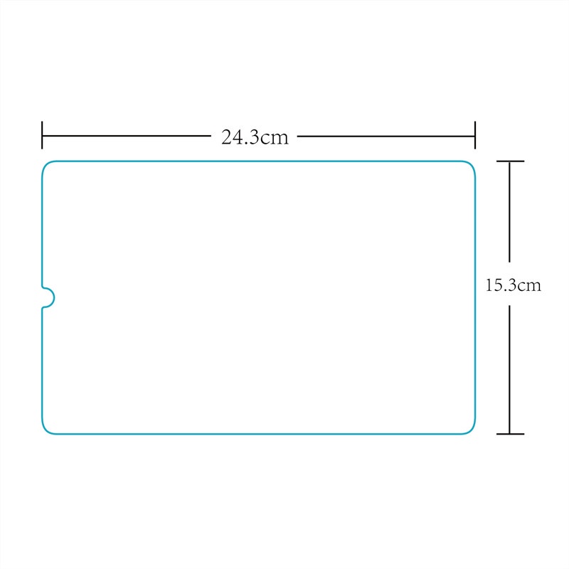 Tempered Glass Pelindung Layar Slim Transparan Untuk ALLDOCUBE Kpad 10.4 &quot;