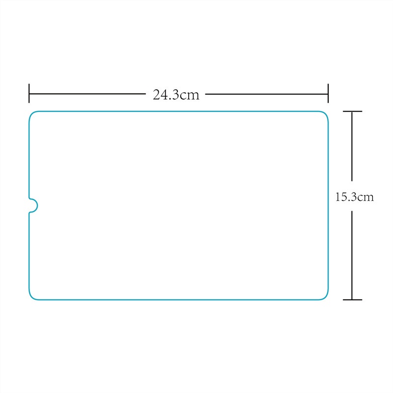 Tempered Glass Pelindung Layar Slim Transparan Untuk ALLDOCUBE Kpad 10.4 &quot;