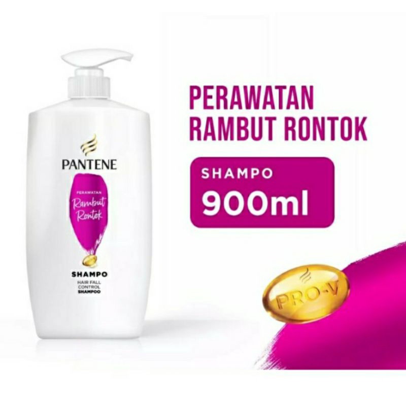 SHAMPO PANTENE perawatan rambut rontok dan anti ketombe 1800,1200, 900 dan 400.ml