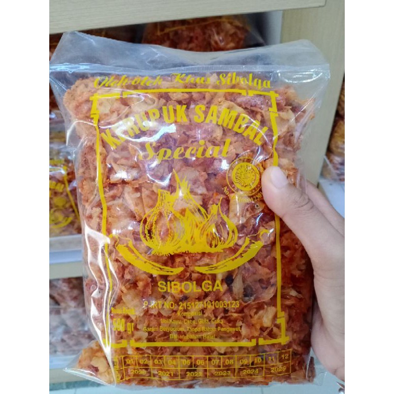 

kripik sambal khas Sibolga