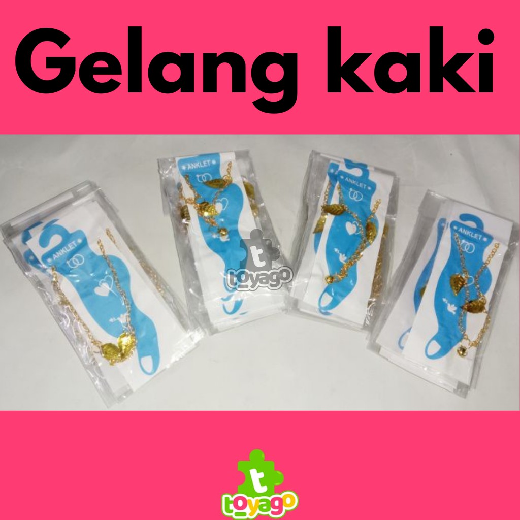 Aksesoris Mainan Gelang Kaki +-144 Pcs Grosir Murah