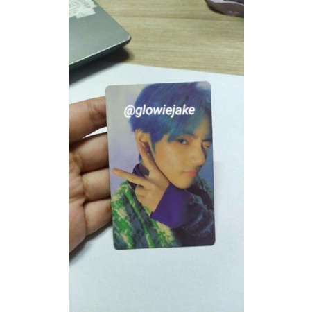 photocard pc official taehyung persona 4