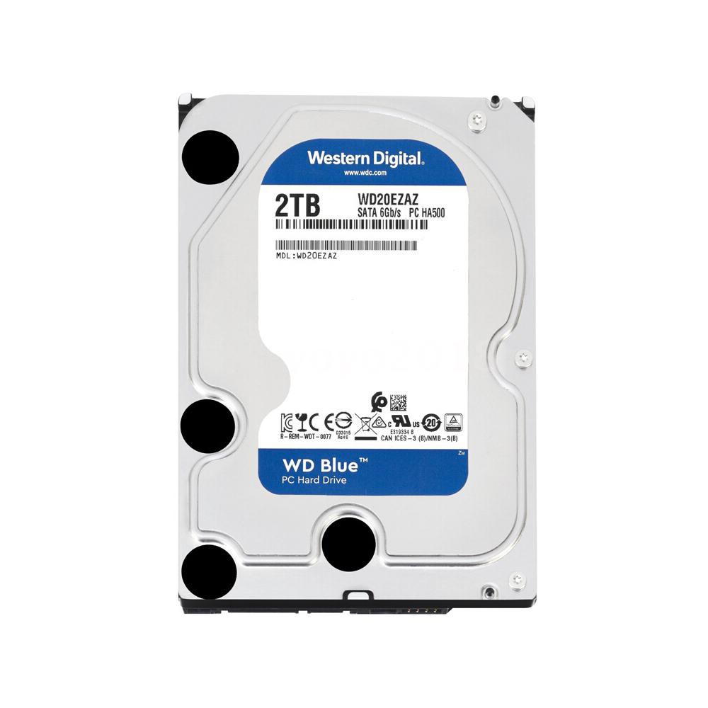 HDD WD 3.5 2TB BLUE RESMI ORIGINAL HARDISK