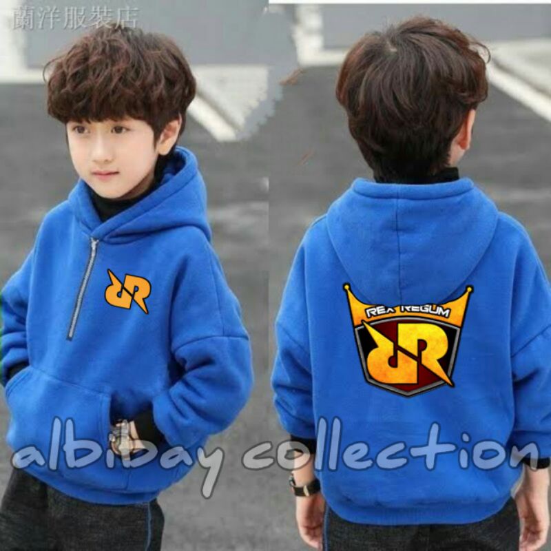JAKET HOODIE RRQ TEAM TERBARU anak