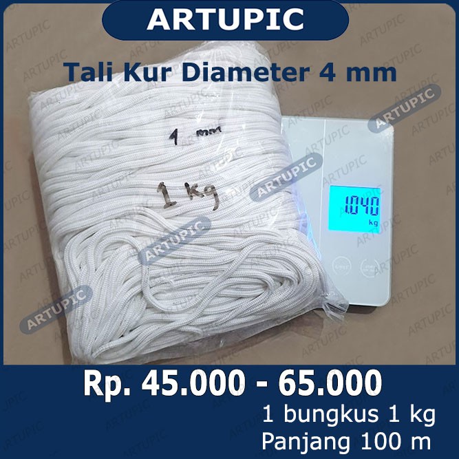 Tali Kur Talikur untuk gantung super feeder tempat makan minum ayam diameter 4 mm