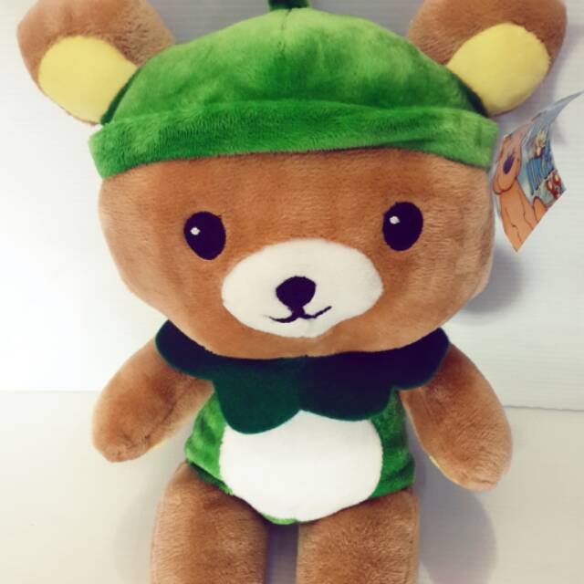 Boneka Rilakuma Kostum Buah Apel 14"