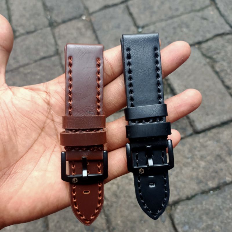 tali jam tangan kulit model EXPE strap jam tangan kulit harga murah grosir