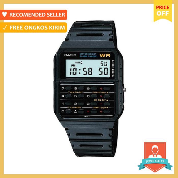 Jam Tangan Casio Data Bank Ca 53W 1 Original