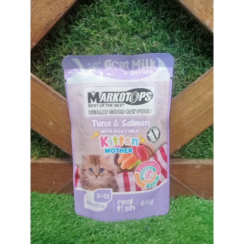 Markotops Wet Cat Food 85gr / Makanan Kucing Markotop Pouch 85gr / Markotops Wet 85gr