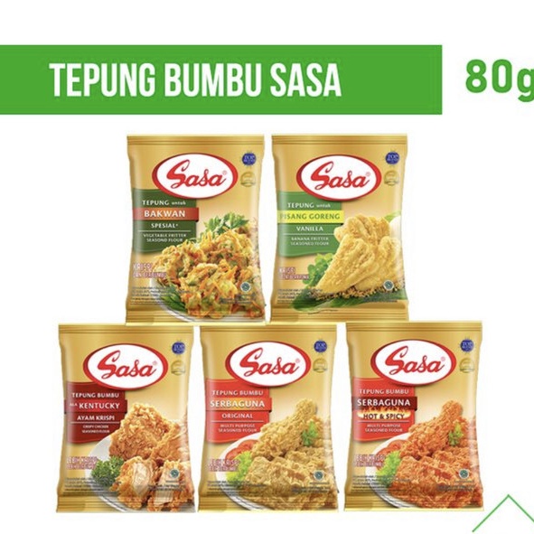 

NEW Tepung Sasa Ukuran 80gr - Kentucky