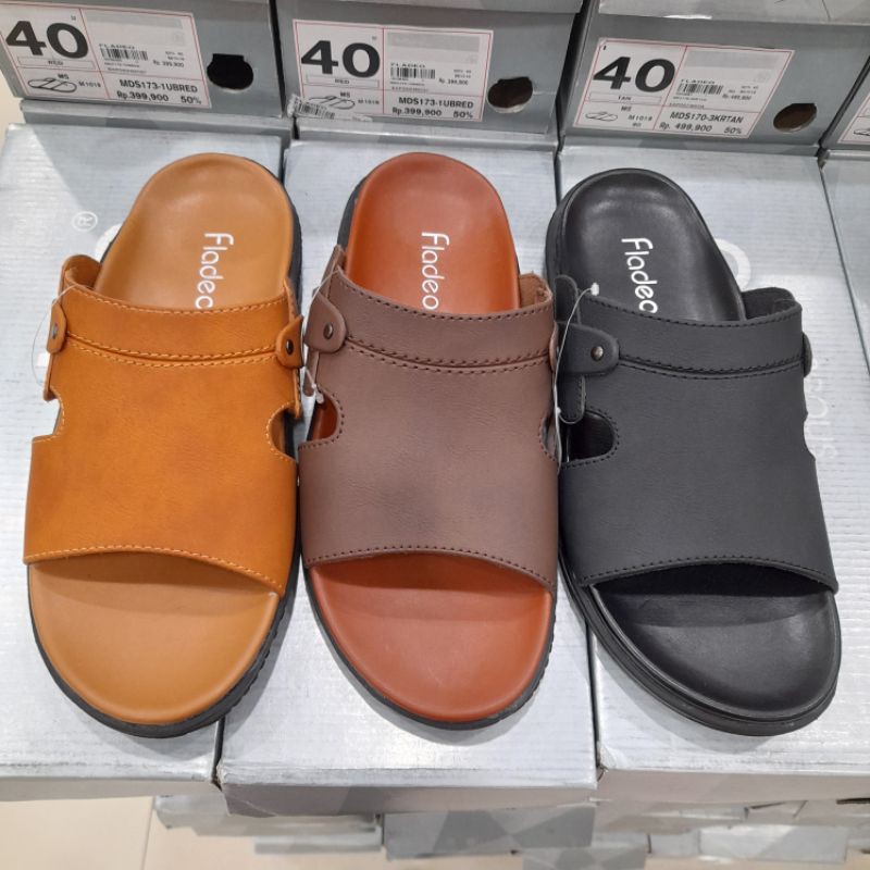 sandal slop pria fladeo