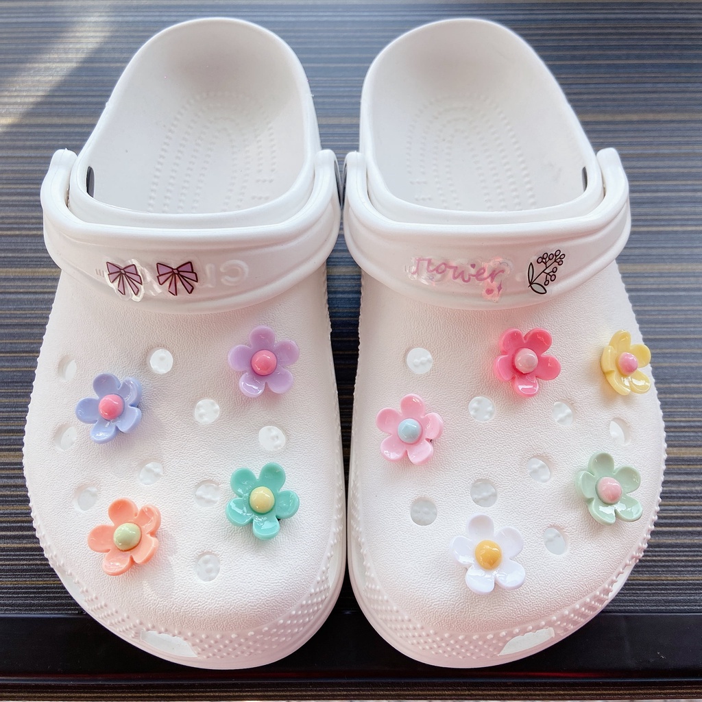 9 Pcs Aksesoris Crocs jibbitz Charm Button Untuk Sepatu Wanita