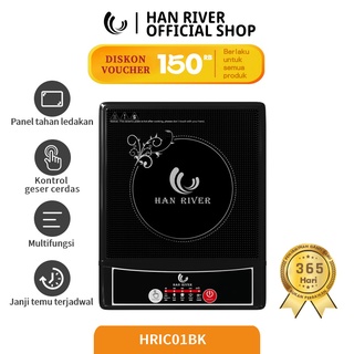 HAN RIVER HRIC01BK Smart Kompor Induksi Listrik 1200 watt - Black
