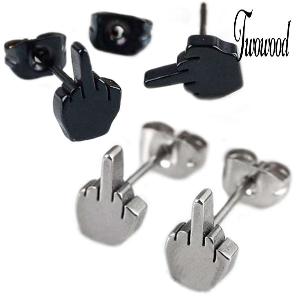 Anting Stud Bahan Stainless Steel Anti Karat Dan Alergi