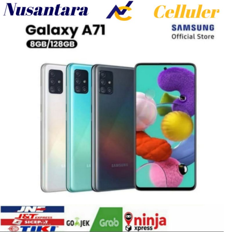 HP SAMSUNG GALAXY A71 8/128 GB ( Samsung A71 Ram 8/128 GB ) GARANSI RESMI SAMSUNG SEIN