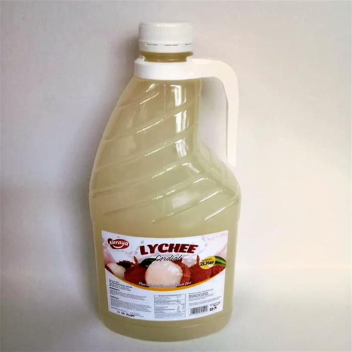 

NARAYA LYCHEE SYRUP CONCENTRATE- MINUMAN SIRUP RASA BUAH LECI 2L