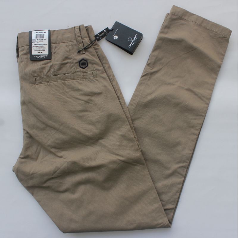 OXYGEN DENIM | 703-395431 | TIDAK STRETCH | Celana Katun Oxygen Slim | Chinos Oxygen