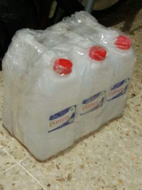 Jerigen Baru Green Leaf 2 Liter Putih