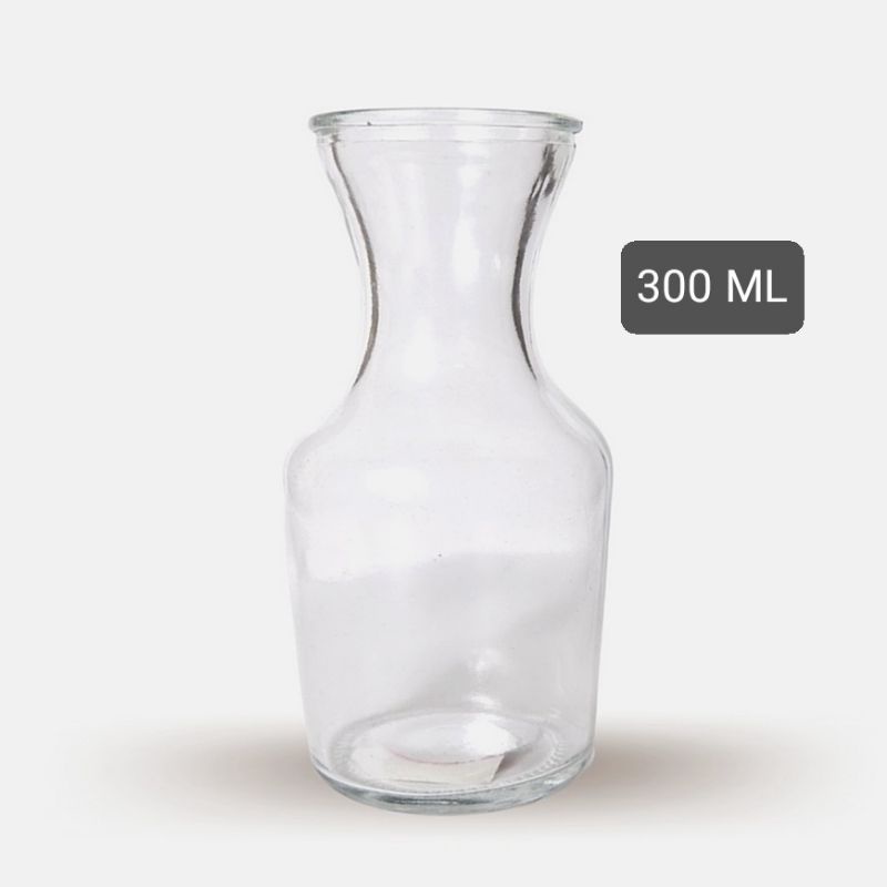 VAS BUNGA KACA HIDROPONIK / VAS CARAFE / VAS TANAMAN AIR / VAS BUNGA AESTHETIC / VAS KACA BENING KOREA ESTETIK