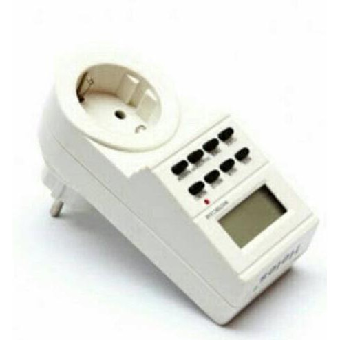 Timer Digital Heles + Stop Kontak