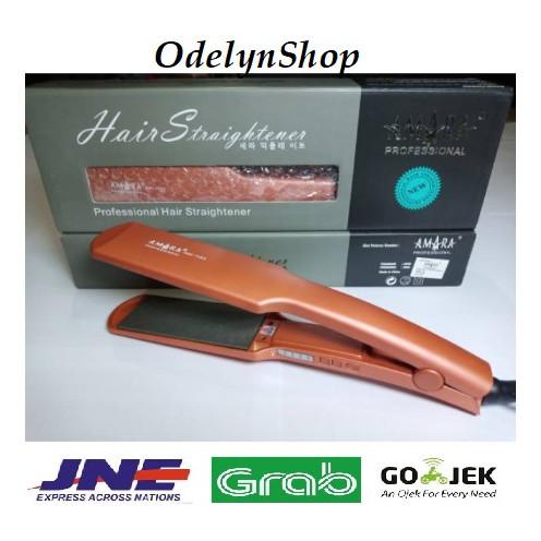 Pelurus Amara Catokan Rambut Plat Lebar Lurus / Catok Rambut Tipe 1133 Ori